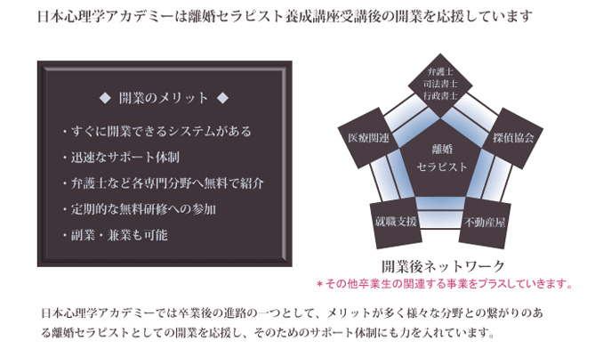離婚セラピスト養成講座